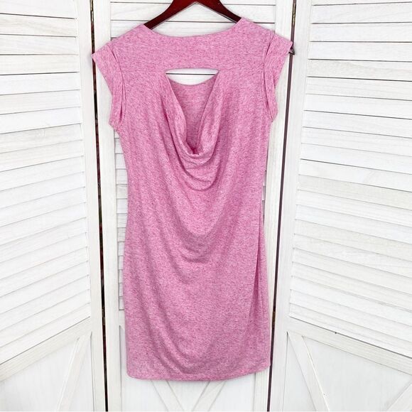 Athleta Charisma Open Back Cutout T Shirt Dress Pink XS - Picture 8 of 13